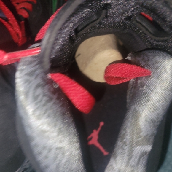 Size 10.5 Nike Jordan SPIZIKEs Varsity Red - Picture 4 of 4